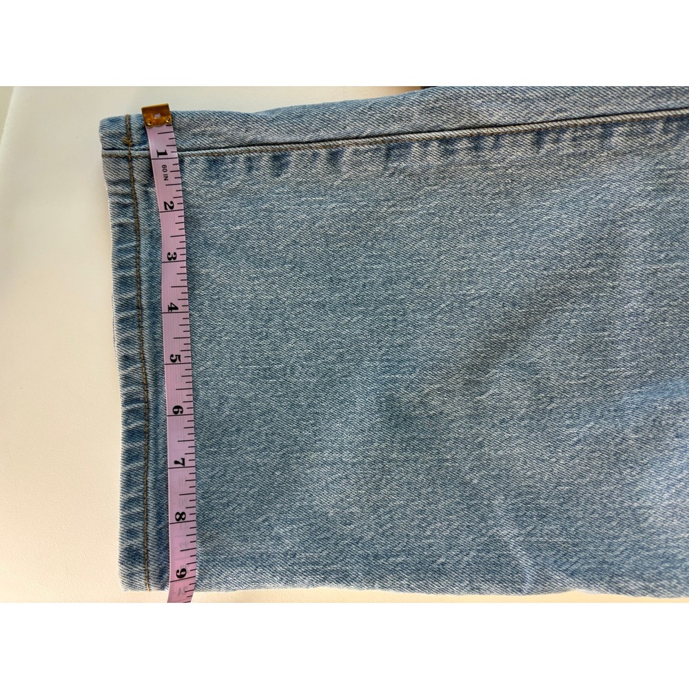 Joie Sylvie Straight Ankle Jeans Blue Medium Wash Stretch Denim Size 14W - Picture 14 of 15